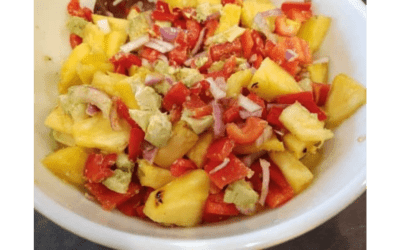 Pineapple Avocado Salad